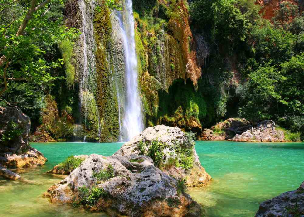 Waterfalls in the Verdon Gorges