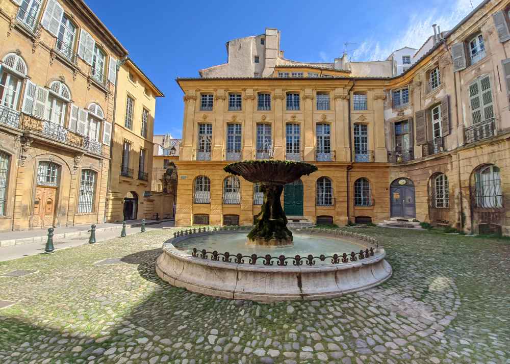 Fountain in Aix-en-Provence