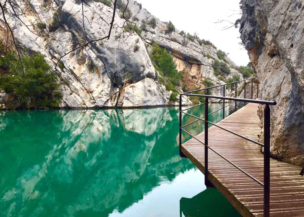 Amazing view from the Martel Trail in the Gorges of Verdon