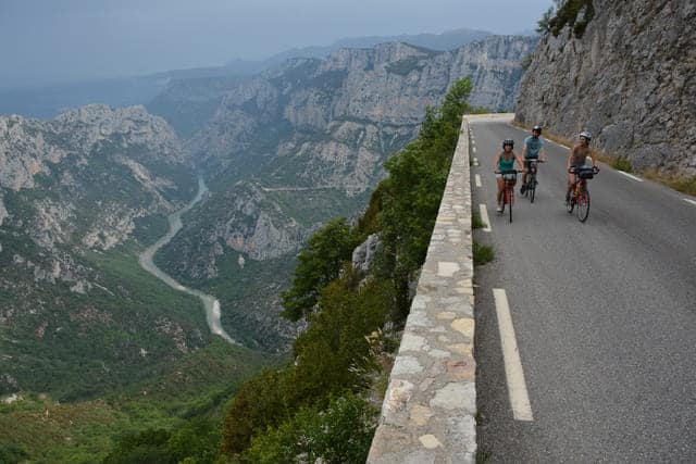 Randonnée à vélo Gorges du Verdon