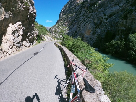 Randonnée à vélo Gorges du Verdon