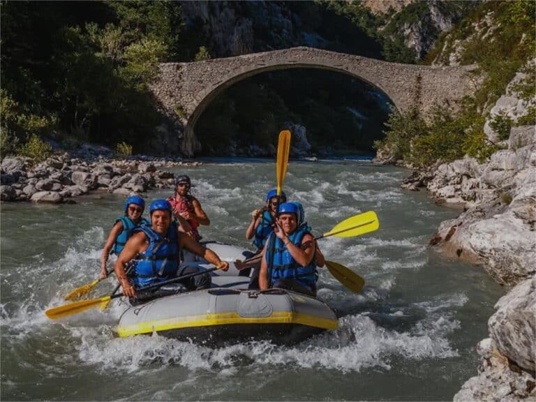 Rafting dans les Gorges du Verdon