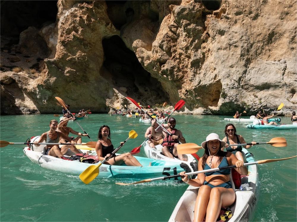 Canoé dans les gorges du verdon