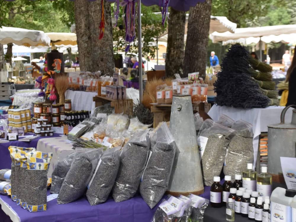 Marché lavande