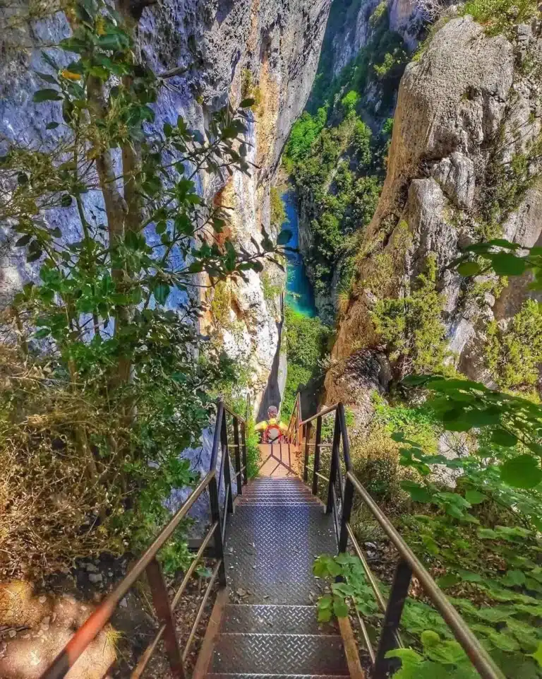 Escaliers Sentier Blanc Martel