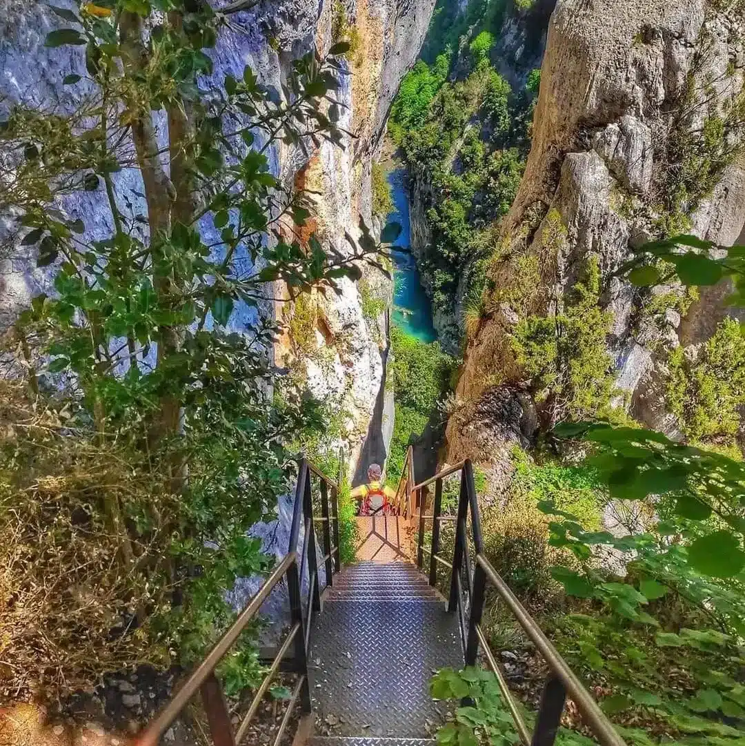 Escaliers Sentier Blanc Martel